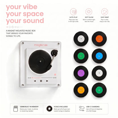 Mini Magnetic Music Player