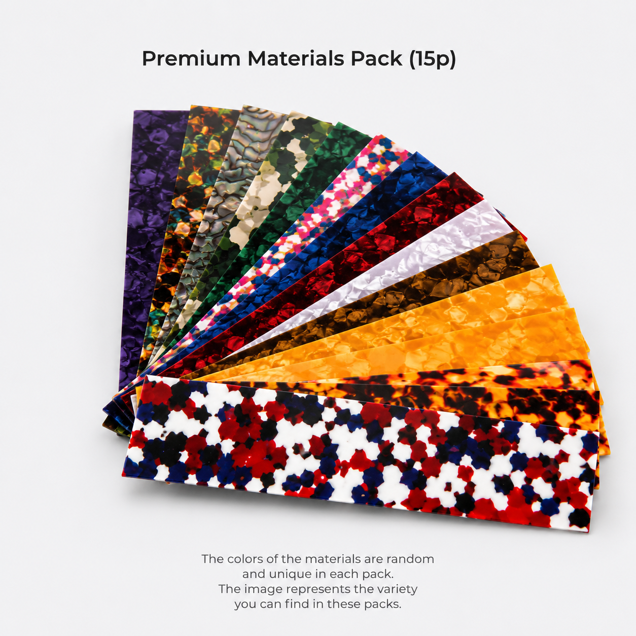 Premium Pick Material Pack (15p)