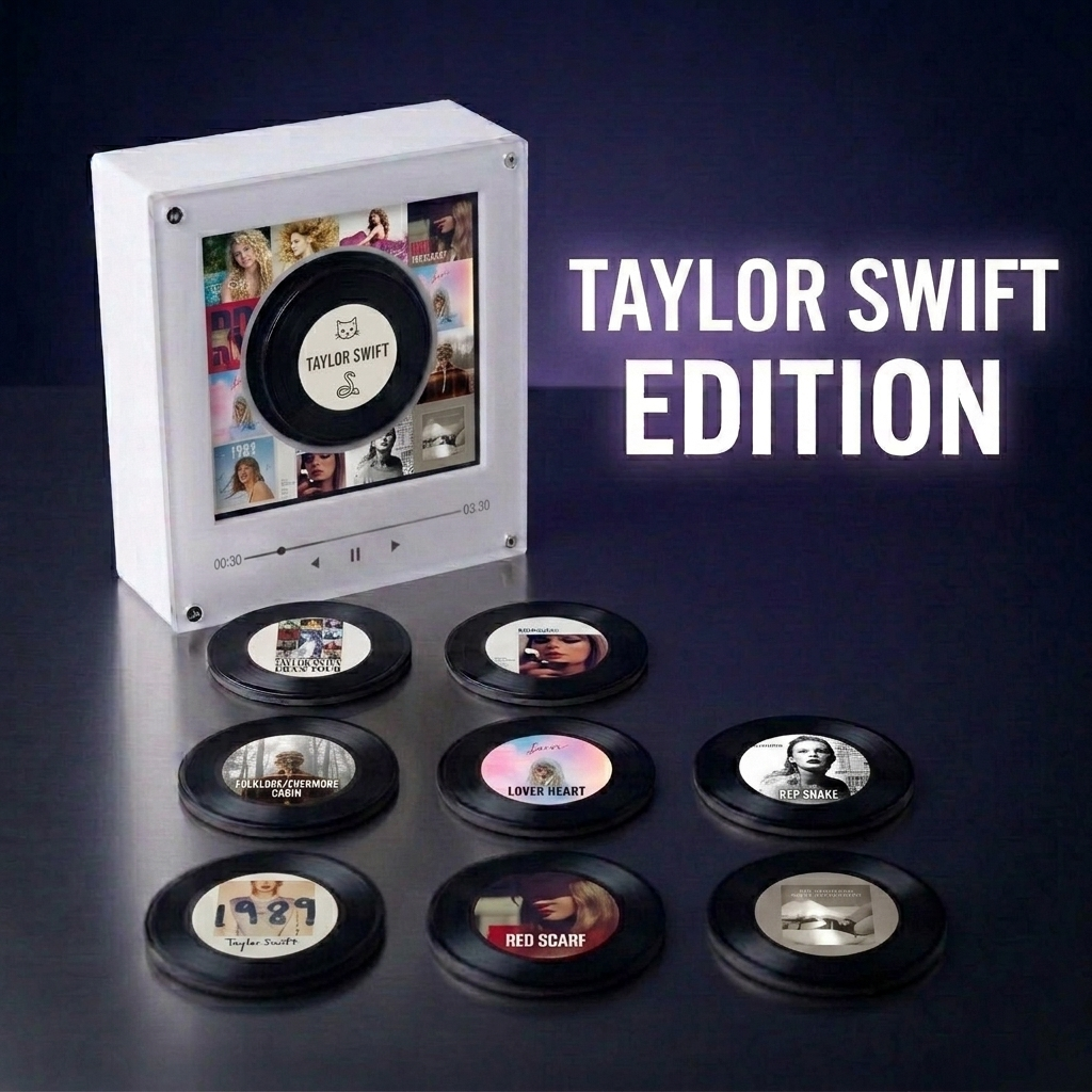 Taylor Swift design magnetic disc for the Mini Magnetic Music Player